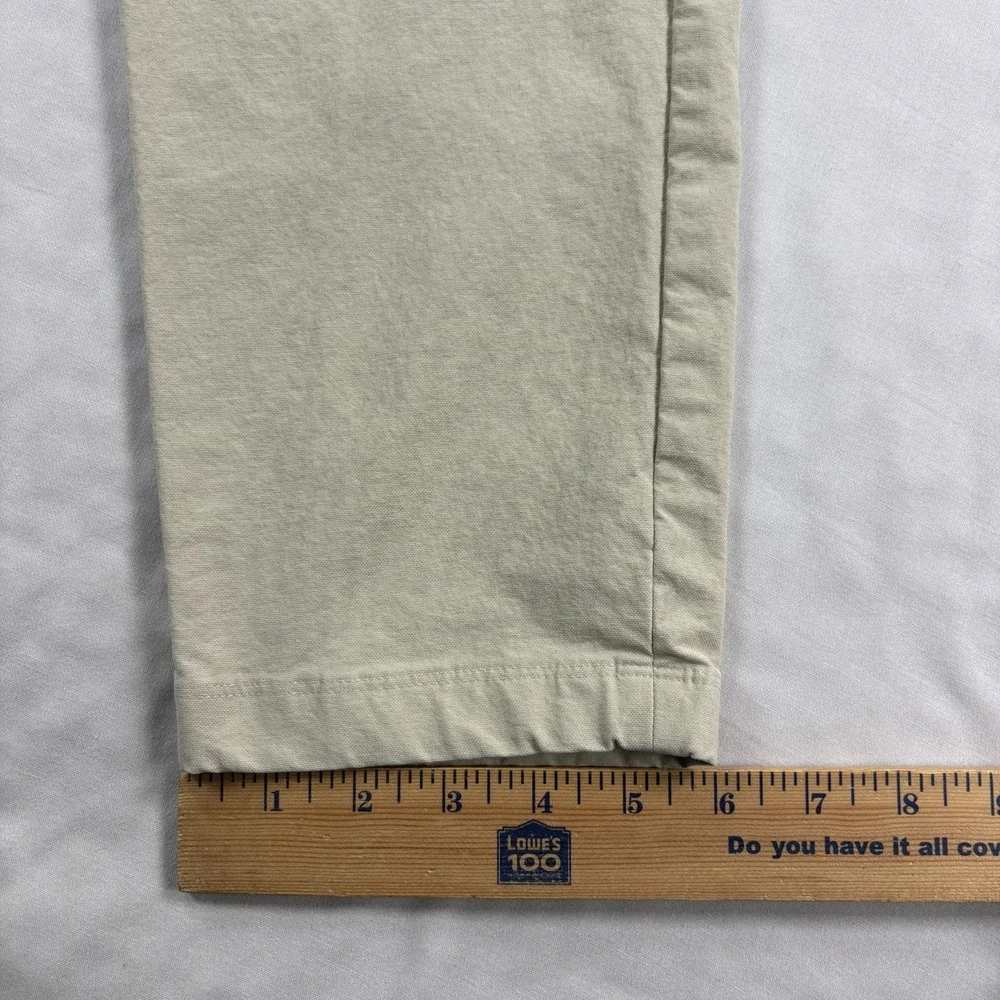 Lululemon ABC Pants Mens 32x30 Beige Chino Slim Tapered Stretch Tech Golf